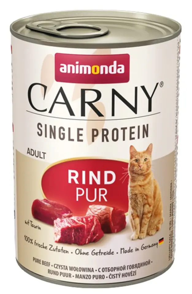 ⁨Animonda Carny Single Protein Adult Beef Can 400g⁩ at Wasserman.eu