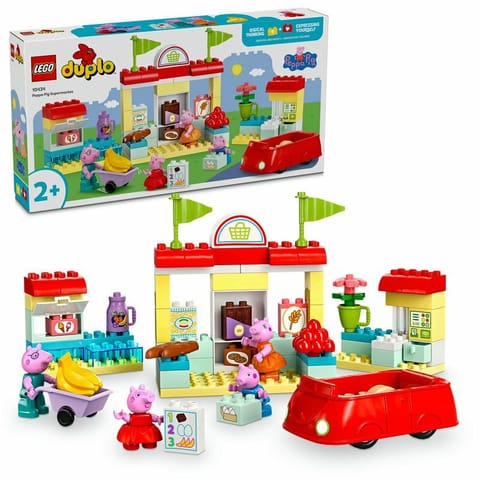 ⁨Klocki LEGO DUPLO PEPPA I Supermarket 70 Elementów 10434⁩ w sklepie Wasserman.eu