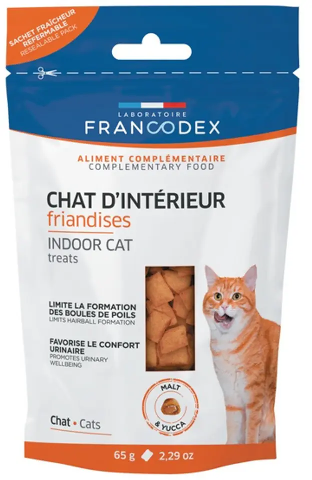 ⁨Francodex Cat treat - protection of the urinary system and prevention of concussions 65g [FR170245]⁩ at Wasserman.eu