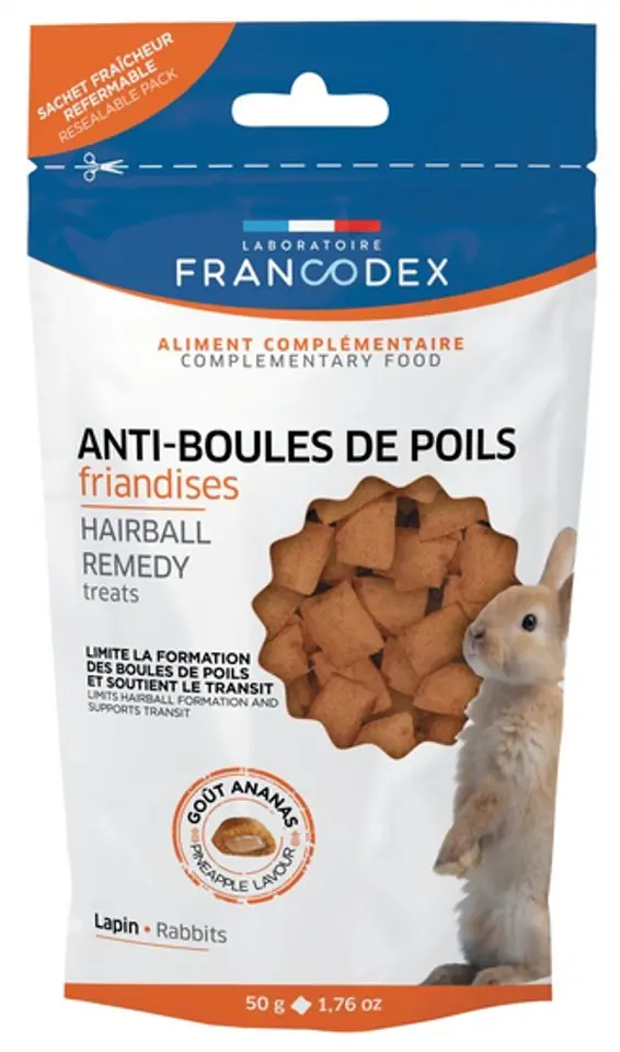 ⁨Francodex Anti-hooking rabbit delicacy 50g [FR174131]⁩ at Wasserman.eu