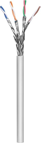 ⁨MicroConnect S/FTP CAT6a 50m Grey, LSZH⁩ w sklepie Wasserman.eu