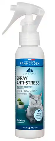 ⁨Francodex Spray Antystresowe Środowisko dla kotów i kociąt 100ml [FR170316]⁩ w sklepie Wasserman.eu