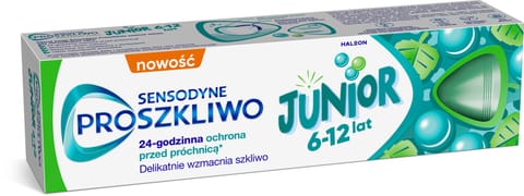 ⁨SENSODYNE Proszkliwo Pasta do zębów Junior 6 - 12 lat 75 ml⁩ w sklepie Wasserman.eu