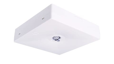 ⁨Oprawa awaryjna natynkowa STARLET QUAD LED SOH 350 A 2H AT IP20 / soczewka otwarta do pomieszczeń wysokich / INLEWA 92875⁩ w sklepie Wasserman.eu