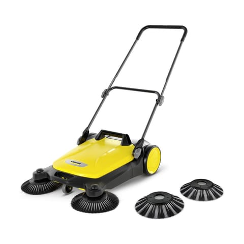 ⁨Kärcher S 4 Twin 2-in-1 sweeper Black, Yellow⁩ at Wasserman.eu