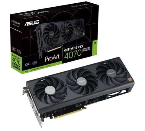 ⁨VGA PCIE16 RTX4070 SUPER 12GB/PROART-RTX4070S-O12G ASUS⁩ w sklepie Wasserman.eu