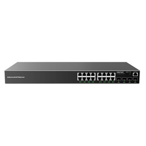 ⁨Grandstream GWN 7802P POE 16GE 4SFP zarz?dzalny switch L2+⁩ at Wasserman.eu