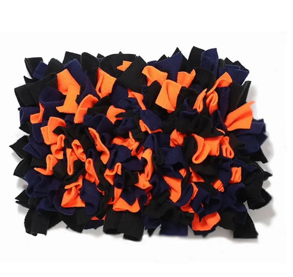 ⁨MIMIKO Pets Olfactory mat L - black, navy blue, orange⁩ at Wasserman.eu