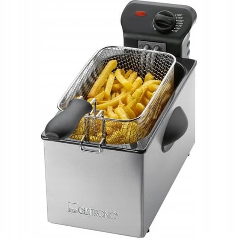 ⁨CLATRONIC FR 3586 Stainless steel deep fryer 3L 3E4C-814E3⁩ at Wasserman.eu