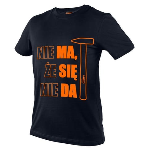 ⁨T-SHIRT Z NADRUKIEM MA SIĘ DA ROZMIAR M⁩ w sklepie Wasserman.eu