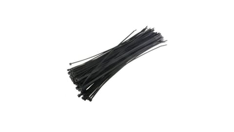 ⁨Nylon cable ties 142 x 3,5mm 100pcs black⁩ at Wasserman.eu