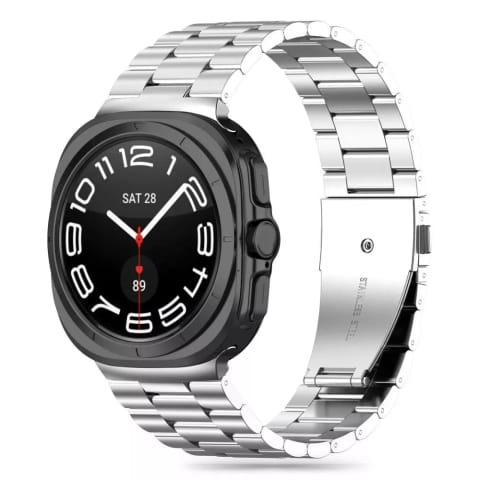 ⁨Bransoleta Stainless do Samsung Galaxy Watch Ultra (47 mm) Silver⁩ w sklepie Wasserman.eu
