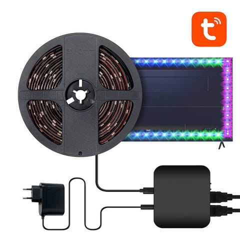 ⁨Inteligentna taśma LED do TV Avatto SLS06 55-65'⁩ w sklepie Wasserman.eu