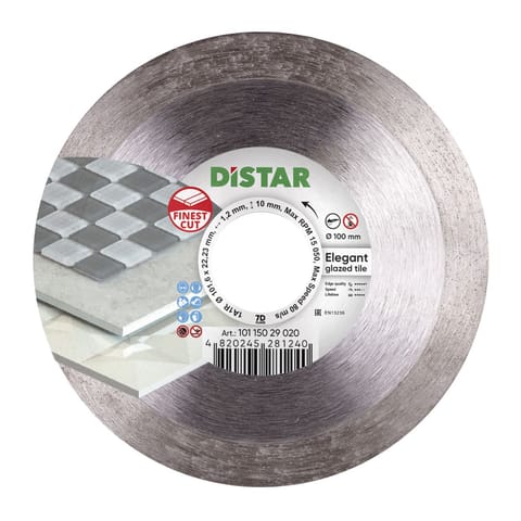 ⁨Diamentowa tarcza tnąca Distar 1A1R 100 Elegant⁩ w sklepie Wasserman.eu