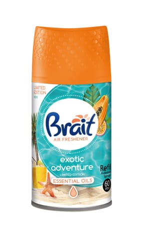 ⁨BRAIT Air Freshener Odświeżacz powietrza - Exotic Adventure zapas 250 ml⁩ w sklepie Wasserman.eu