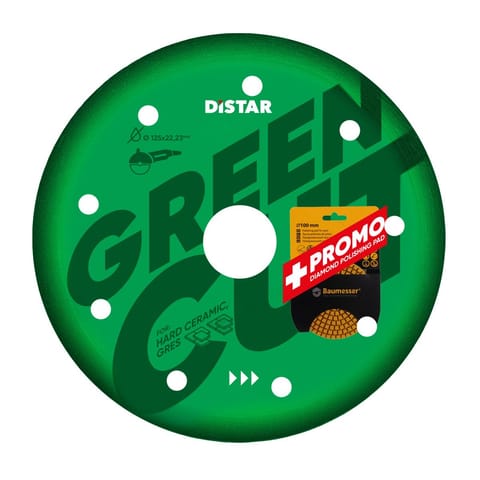 ⁨Diamentowa tarcza tnąca Distar 1A1R 125x22,23 Green Cut⁩ w sklepie Wasserman.eu