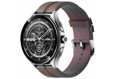 Xiaomi Watch 2 Pro - Bluetooth® Silver Case with Brown Leather Strap w sklepie Wasserman.eu