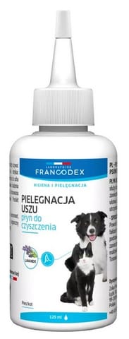 ⁨FRANCODEX EN Earwashing liquid for dogs and cats 125 ml [FR179134]⁩ at Wasserman.eu