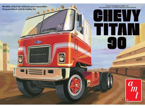 ⁨Model Plastikowy - Ciężarówka 1:25 Chevy Titan 90⁩ w sklepie Wasserman.eu