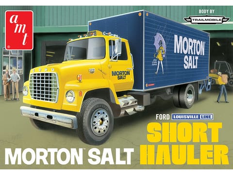 ⁨Model Plastikowy - Ciężarówka 1:25 Ford Louisville Short Hauler Morton Salt⁩ w sklepie Wasserman.eu