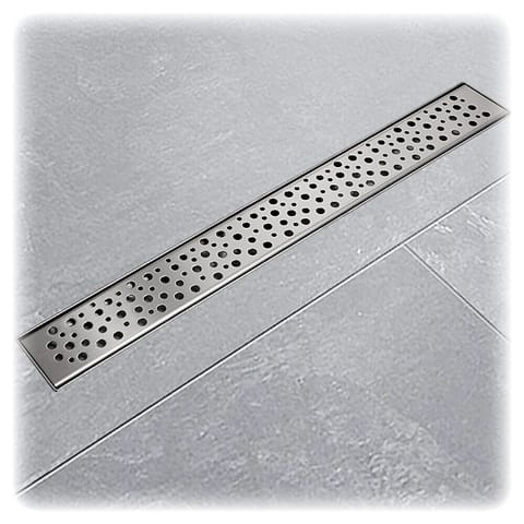 ⁨Linear drain 50cm with low siphon Tropfen efficient shower drain grate⁩ at Wasserman.eu