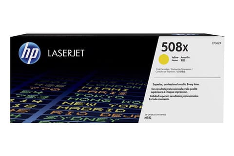 Laser Toner cartridge HP 508X Yellow CF362X CF362X at Wasserman.eu