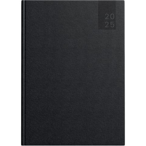⁨Kalendarz A5 dzienny czarny BASIC 2026r 40020419 TOP 2000⁩ w sklepie Wasserman.eu
