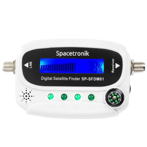 ⁨Digital Satfinder z LCD Spacetronik SP-SFDM01⁩ w sklepie Wasserman.eu