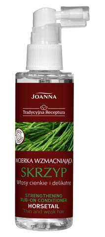 ⁨JOANNA Tradycyjna Receptura Wcierka wzmacniająca Skrzyp - włosy cienkie i delikatne 100 ml⁩ w sklepie Wasserman.eu