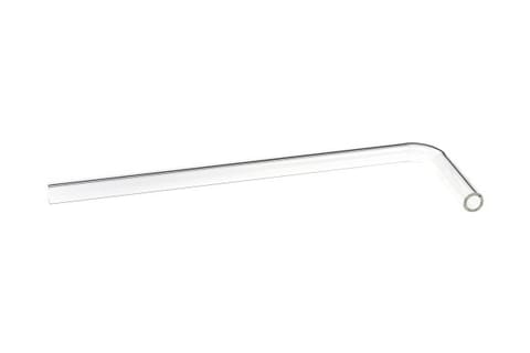 ⁨Alphacool HardTube 16/11mm Borosilicate Glass 90 Degree Angle 10/30cm - Clear⁩ at Wasserman.eu