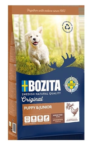 ⁨Bozita Original Puppy & Junior Kurczak  - sucha karma dla psa - 12 kg⁩ w sklepie Wasserman.eu