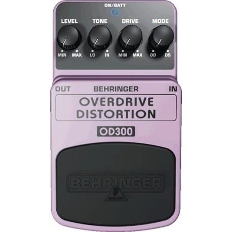 ⁨Behringer OD300 effects pedal Purple, Black⁩ at Wasserman.eu