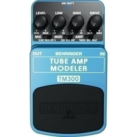 ⁨Behringer TM300 effects pedal Black, Blue⁩ at Wasserman.eu