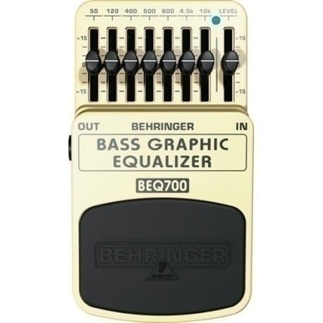 ⁨Behringer BEQ700 effects pedal Black, Yellow⁩ at Wasserman.eu