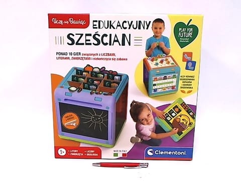 Clementoni Edukacyjny sześcian. Uczę się Bawiąc 50695 p6 w sklepie Wasserman.eu
