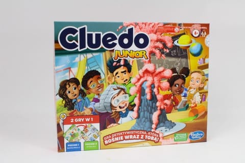 ⁨Gra CLUEDO Junior F6419 /6⁩ w sklepie Wasserman.eu