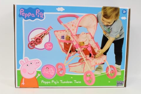 ⁨PEPPA PIG spacerówka dla bliźniąt 1424025⁩ w sklepie Wasserman.eu