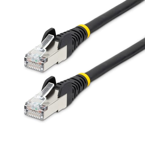 ⁨StarTech.com NLBK-10M-CAT6A-PATCH kabel sieciowy Czarny S/FTP (S-STP)⁩ w sklepie Wasserman.eu