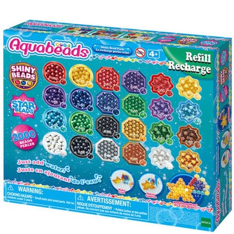 ⁨Aquabeads Shiny Bead Pack⁩ at Wasserman.eu