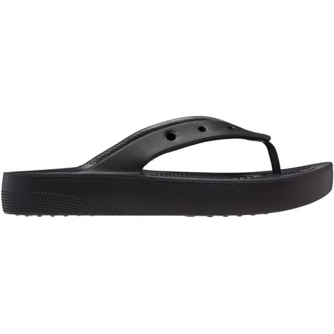 ⁨Klapki damskie Crocs Classic Platform Flip czarne 207714 001 39-40⁩ w sklepie Wasserman.eu