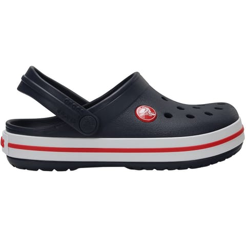 ⁨Chodaki dla dzieci Crocs Kids Toddler Crocband Clog czerwono-granatowe 207005 485 22-23⁩ w sklepie Wasserman.eu