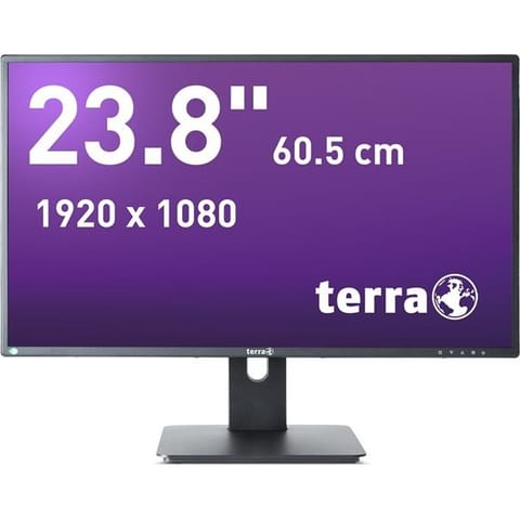⁨Wortmann AG TERRA 3030206 LED display 60,5 cm (23.8") 1920 x 1080 px Full HD Czarny⁩ w sklepie Wasserman.eu
