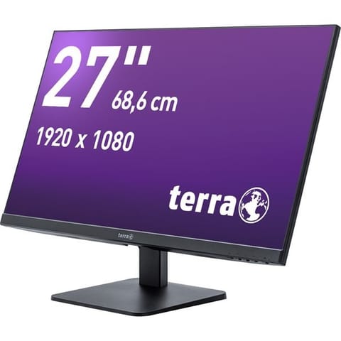 ⁨Wortmann AG TERRA 3030229 computer monitor 68.6 cm (27") 1920 x 1080 pixels Full HD LED Black⁩ at Wasserman.eu