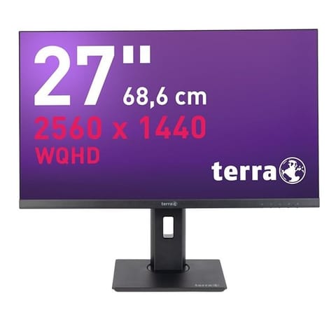 ⁨Wortmann AG TERRA 3030223 monitor komputerowy 68,6 cm (27") 2560 x 1440 px Wide Quad HD LCD Czarny⁩ w sklepie Wasserman.eu