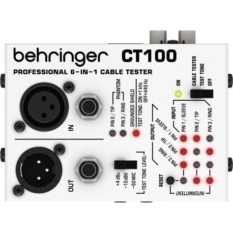 ⁨Behringer CT100 Tester kablowy⁩ at Wasserman.eu