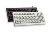 ⁨CHERRY 19" compact PC keyboard G80-1800, PS/2 (GB) klawiatura Uniwersalne PS/2 QWERTY Szary⁩ w sklepie Wasserman.eu