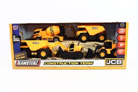 ⁨TEAMSTERZ JCB cars building w/dw 5pack 1417131⁩ at Wasserman.eu