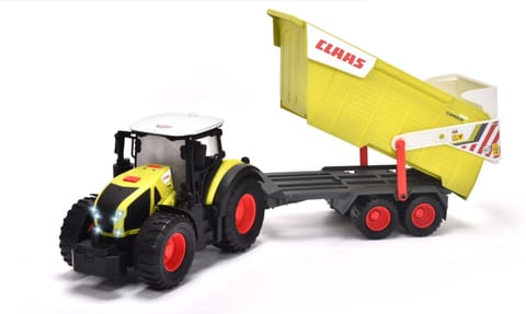 Tractor with trailer 64cm CLAAS FARM DICKIE at Wasserman.eu