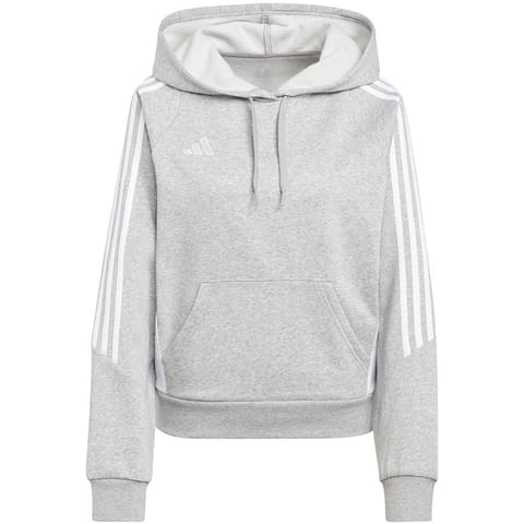 ⁨adidas Tiro 24 Hooded Grey Sweatshirt IR7509 2XL⁩ at Wasserman.eu