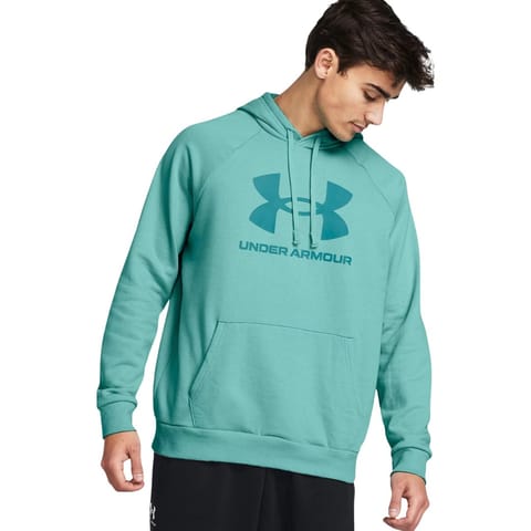 ⁨Under Armour Rival Fleece Logo HD Men's Sweatshirt Sea 1379758 482 L⁩ at Wasserman.eu